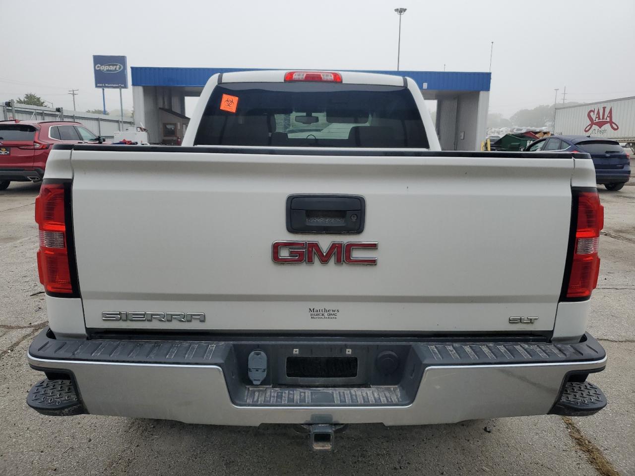 2014 GMC Sierra K1500 Slt VIN: 3GTU2VEC3EG403632 Lot: 81188465