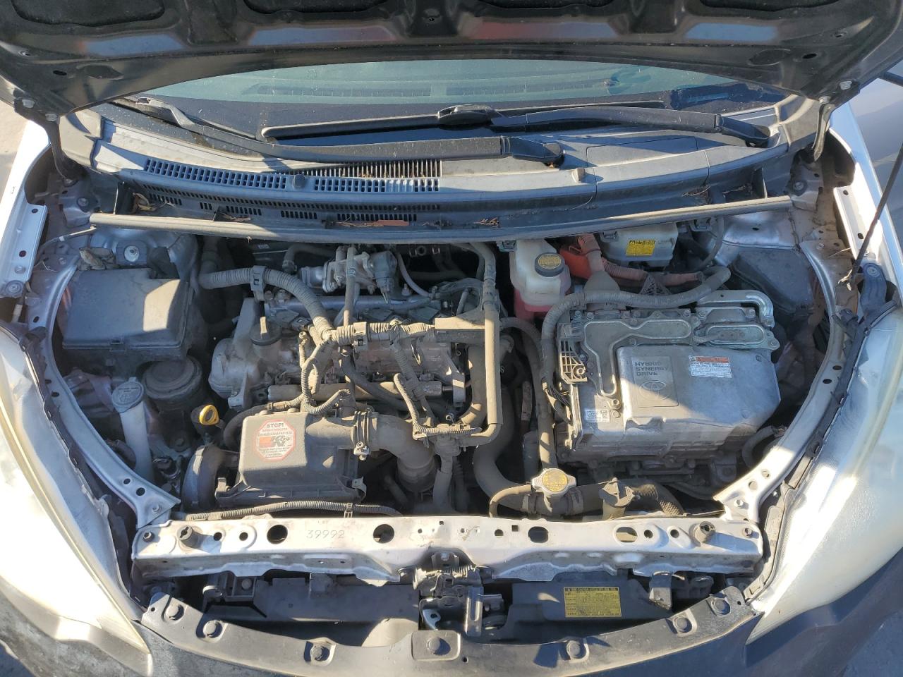 2012 Toyota Prius C VIN: JTDKDTB35C1022757 Lot: 81713895