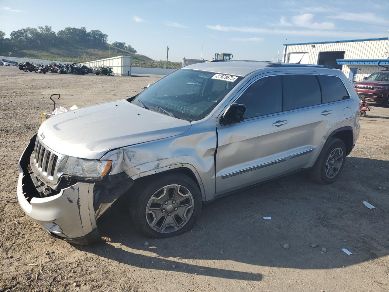 2013 Jeep Grand Cherokee Laredo silver null flexible 1C4RJFAG7DC622361 photo #1