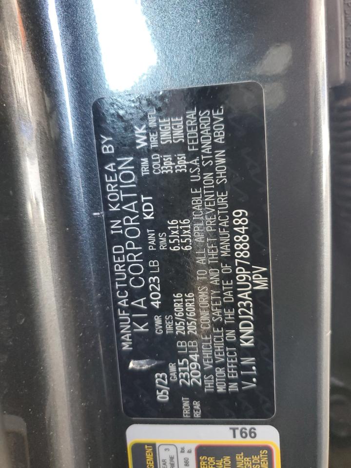 2023 Kia Soul Lx VIN: KNDJ23AU9P7888489 Lot: 84461625
