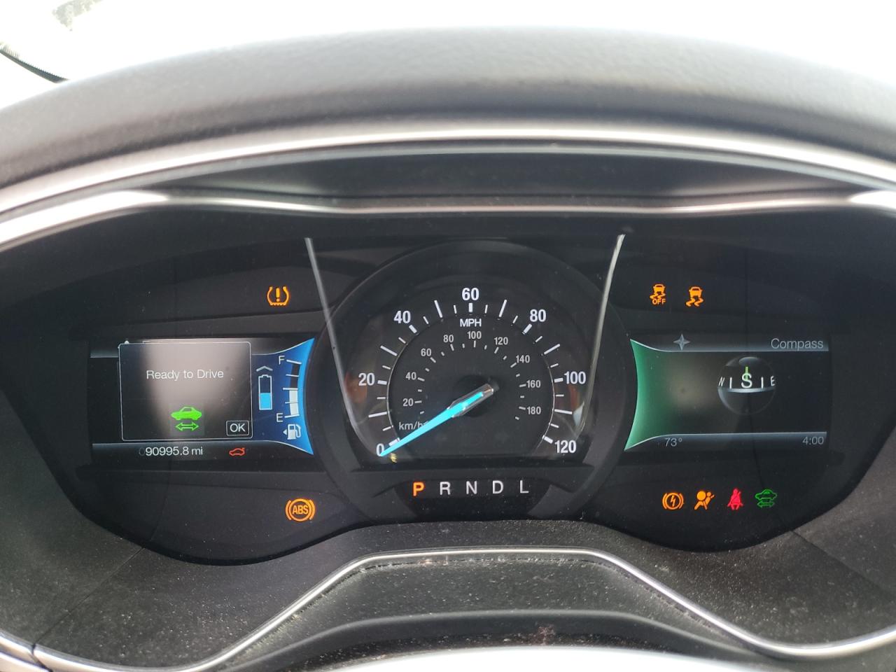 2014 Ford Fusion S Hybrid VIN: 3FA6P0UU7ER282511 Lot: 71841245