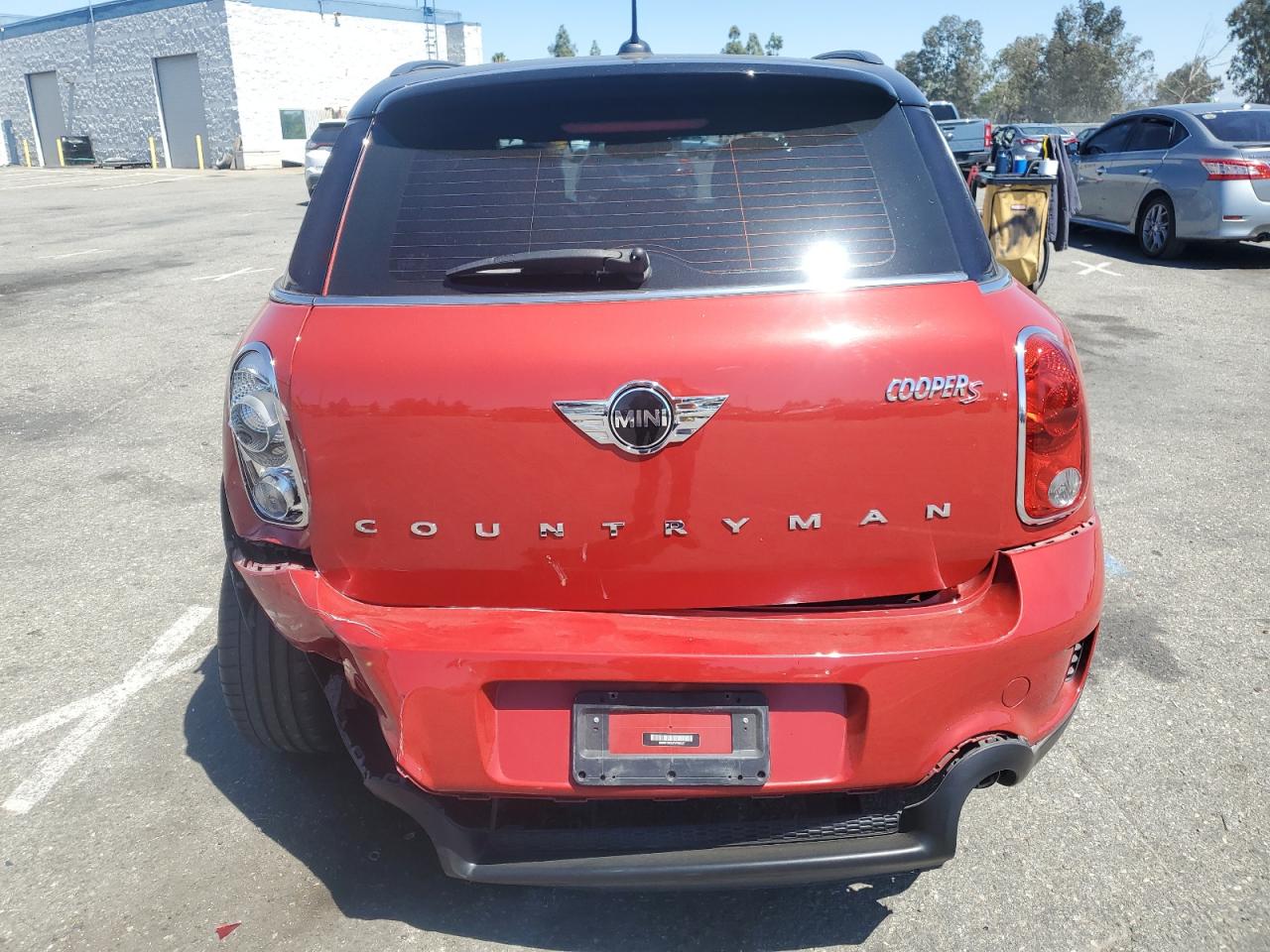 2015 Mini Cooper S Countryman VIN: WMWZC3C50FWT06027 Lot: 80000805