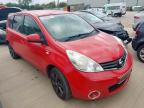 2012 NISSAN NOTE N-TEC+ 1.4 N-TEC+ 5DR for sale at Copart SANDY