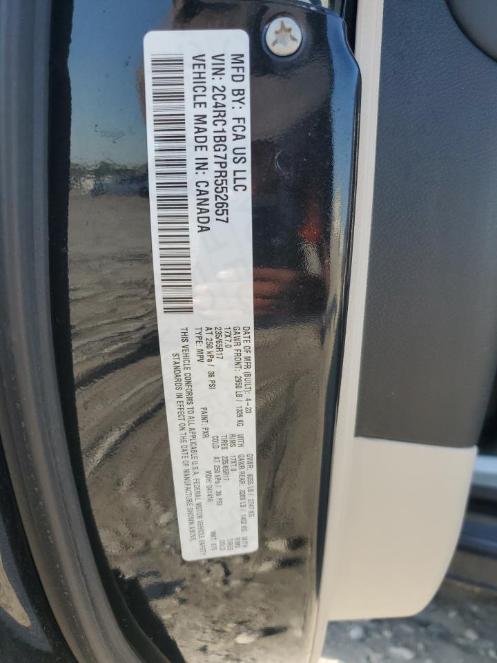 2023 Chrysler Pacifica Touring L VIN: 2C4RC1BG7PR552657 Lot: 84635185