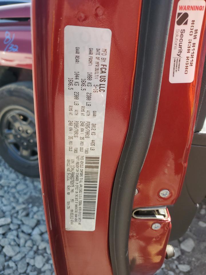 2016 Jeep Patriot Sport VIN: 1C4NJPBA8GD762075 Lot: 71875945