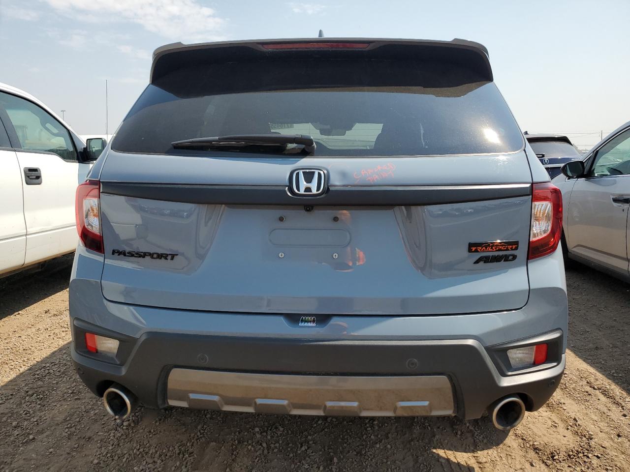 2022 Honda Passport Trail Sport VIN: 5FNYF8H69NB030700 Lot: 71645575