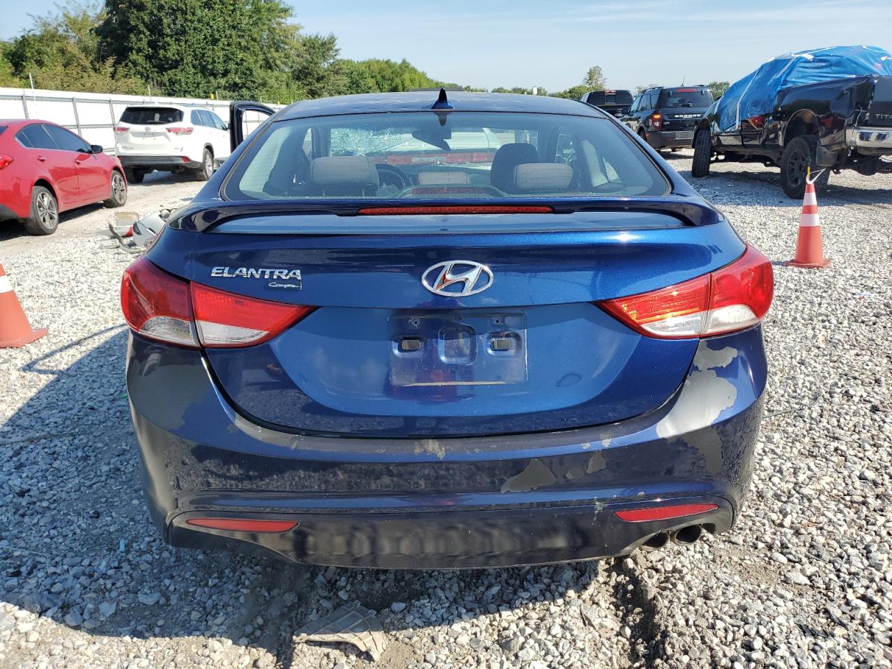 2013 Hyundai Elantra Coupe Gs VIN: KMHDH6AE2DUC01950 Lot: 71282485
