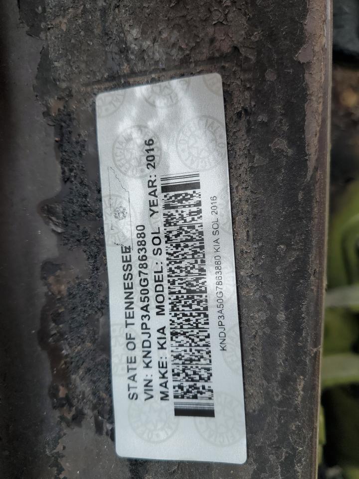 2016 Kia Soul + VIN: KNDJP3A50G7863880 Lot: 46041605