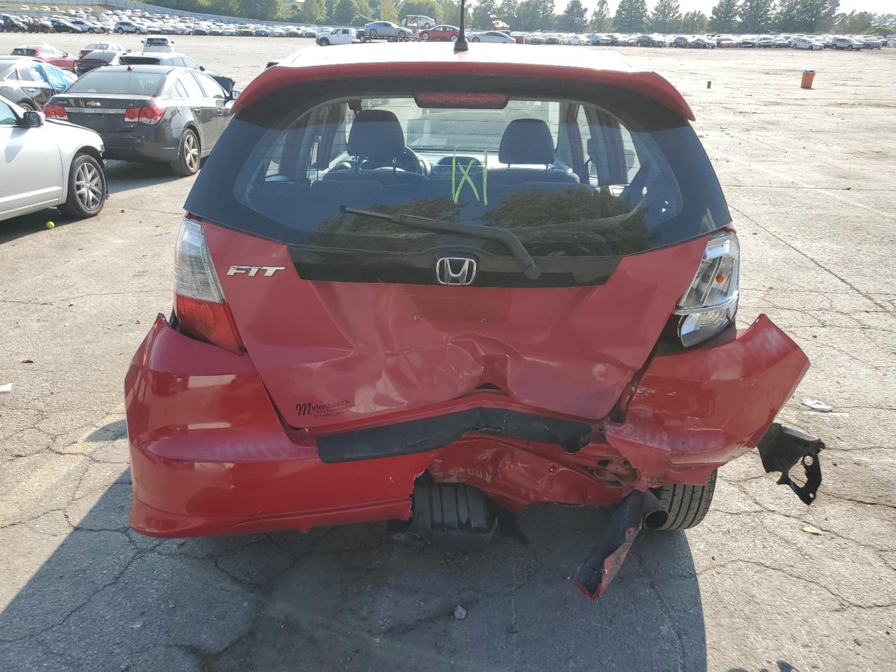 2009 Honda Fit Sport VIN: JHMGE88489S014220 Lot: 80631885