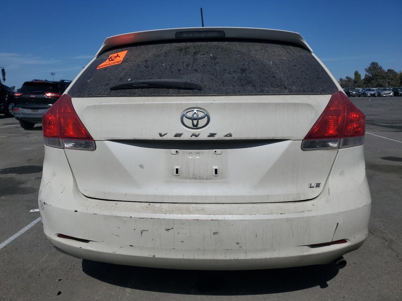 2012 Toyota Venza Le VIN: 4T3ZA3BB4CU061405 Lot: 71867945