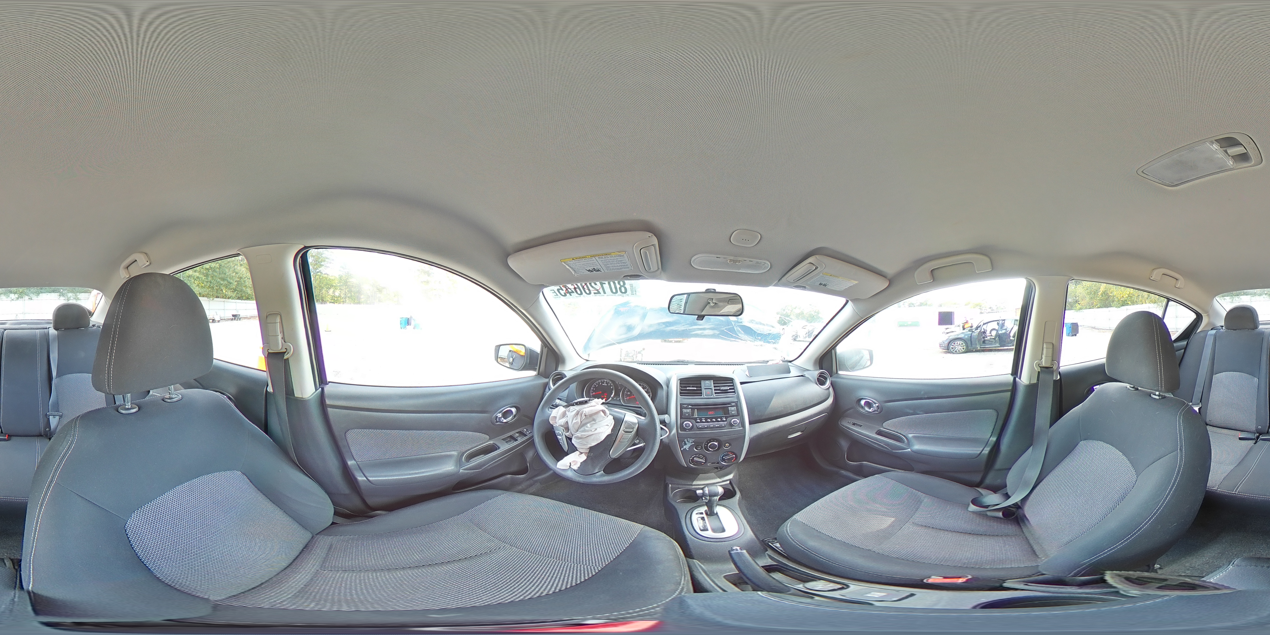 2015 Nissan Versa S VIN: 3N1CN7AP9FL835581 Lot: 80120645