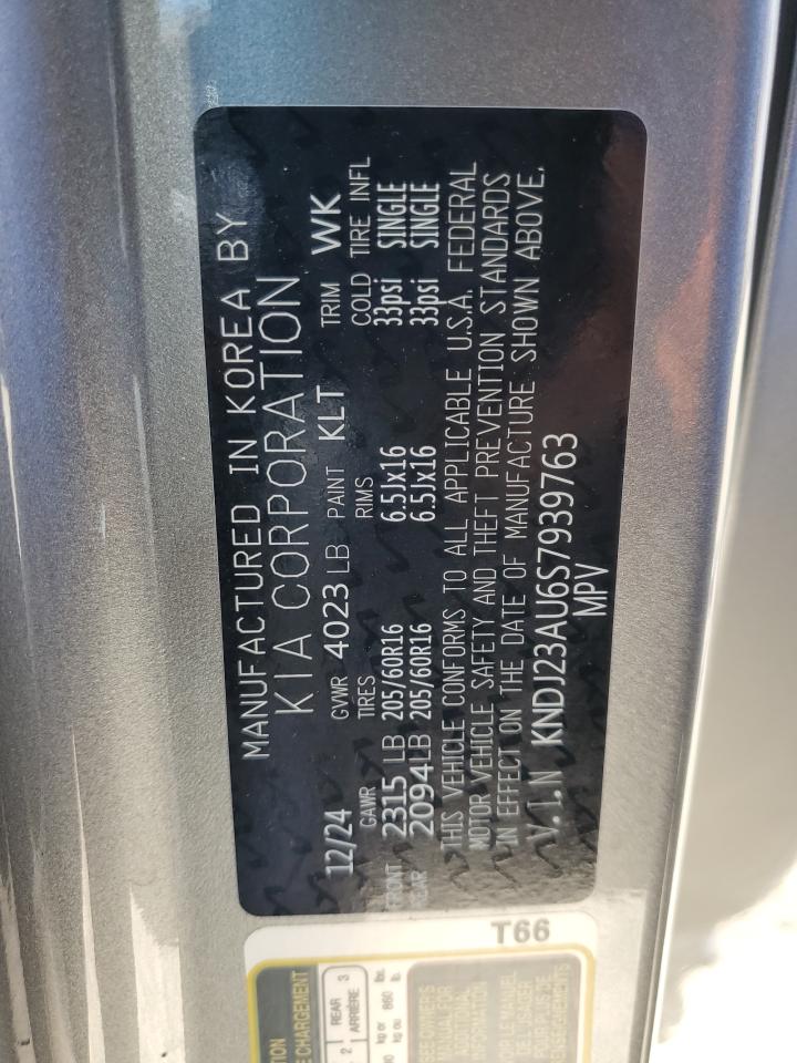2025 Kia Soul Lx VIN: KNDJ23AU6S7939763 Lot: 80553315