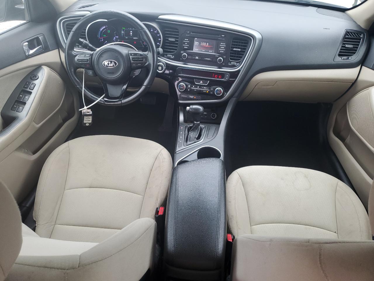 2014 Kia Optima Hybrid VIN: KNAGM4AD2E5062499 Lot: 81904545