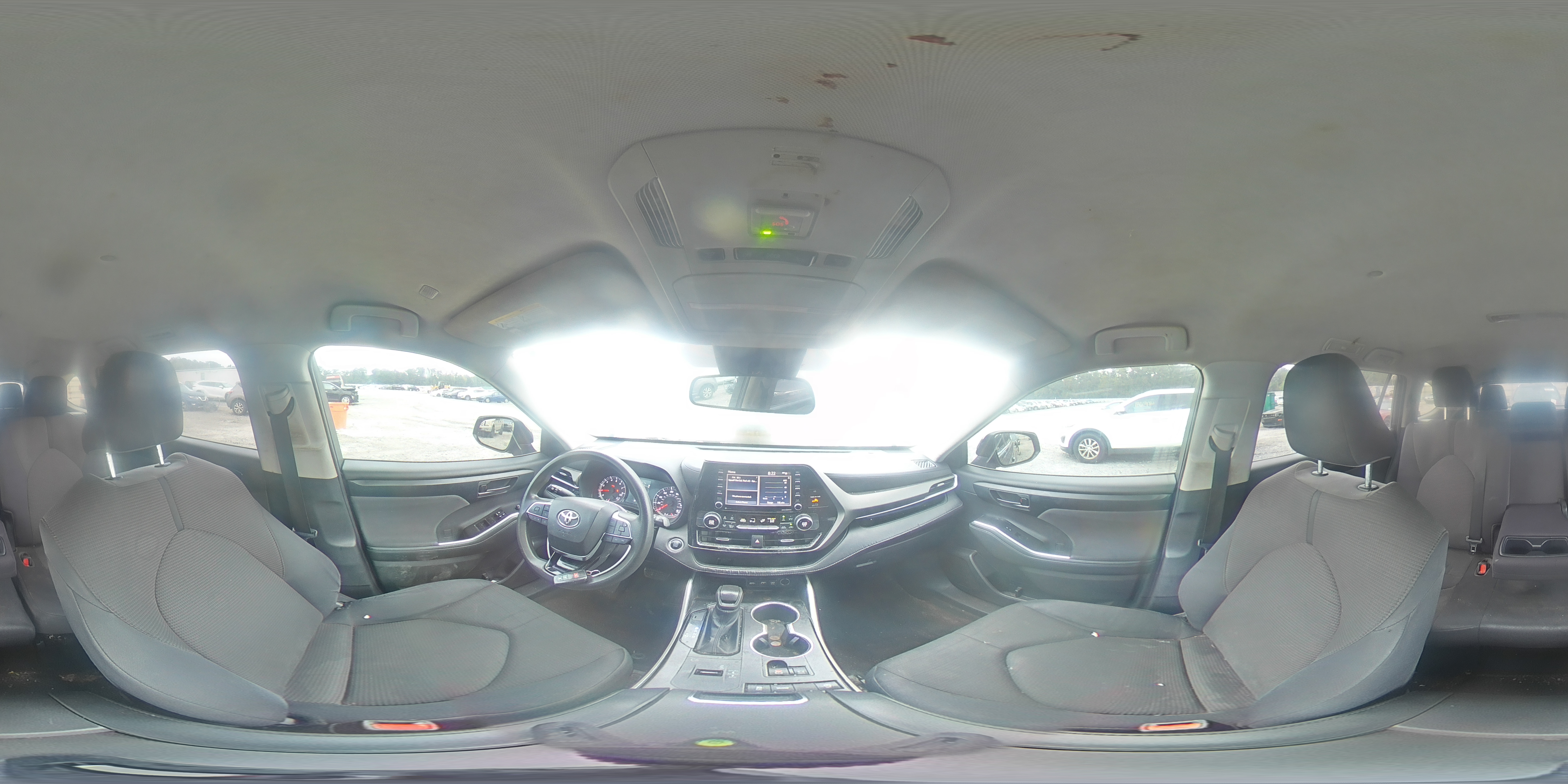 2021 Toyota Highlander L VIN: 5TDCZRAH5MS525019 Lot: 81638335