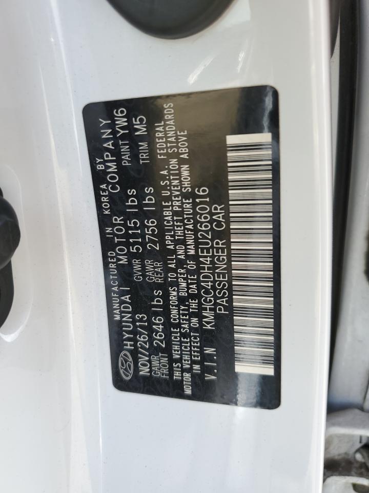 2014 Hyundai Genesis 5.0L VIN: KMHGC4DH4EU266016 Lot: 81774185