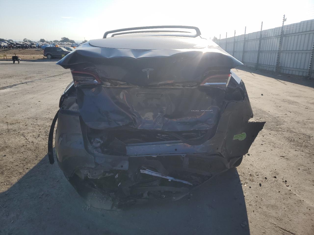 2021 Tesla Model Y VIN: 5YJYGAEE4MF155005 Lot: 72056425