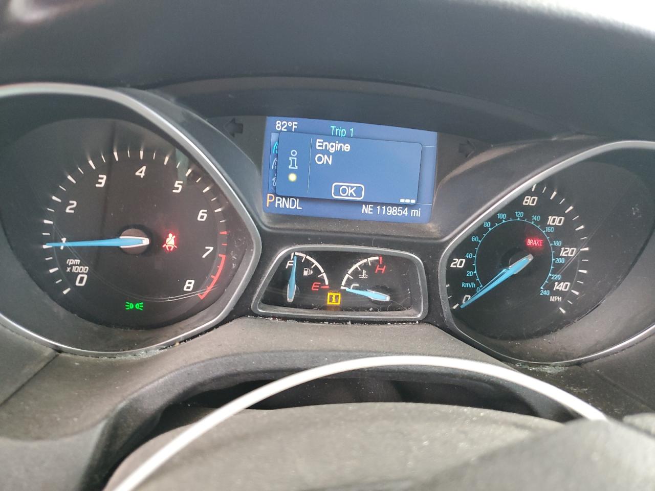 2014 Ford Focus Se VIN: 1FADP3K23EL442490 Lot: 81174685