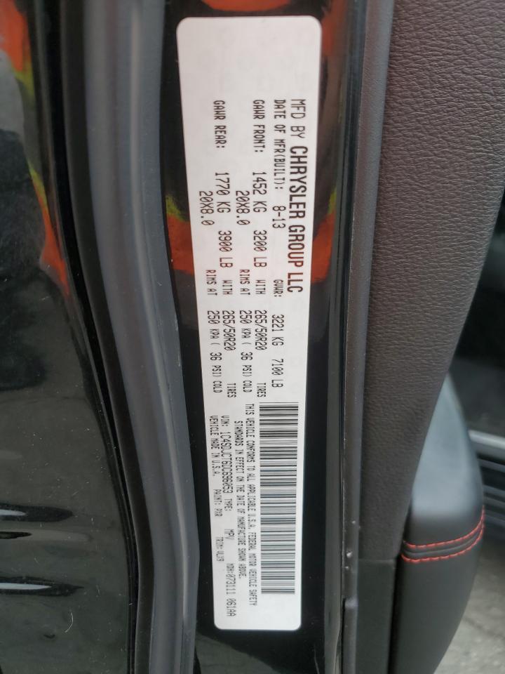 2013 Dodge Durango R/T VIN: 1C4SDJCT6DC696053 Lot: 81787625