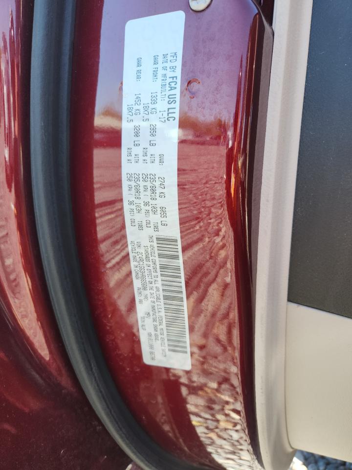 2017 Chrysler Pacifica Limited VIN: 2C4RC1GG3HR665600 Lot: 84564125