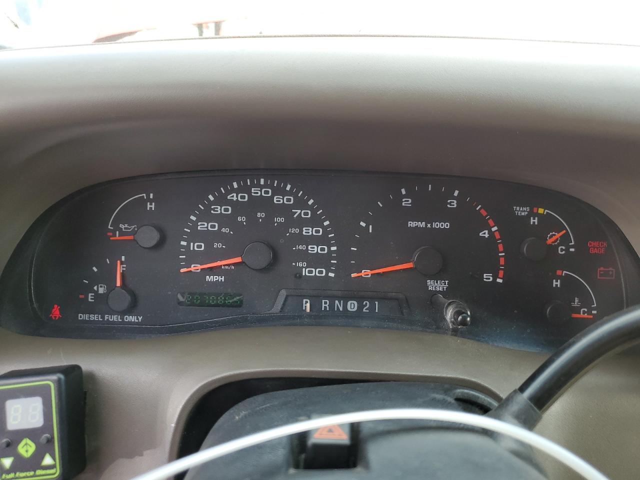 2002 Ford F250 Super Duty VIN: 1FTNW21F92EB86291 Lot: 80705355