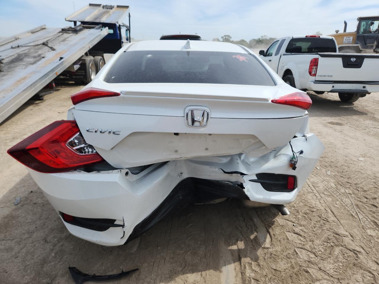 2018 Honda Civic Ex VIN: JHMFC1F36JX025811 Lot: 84287585