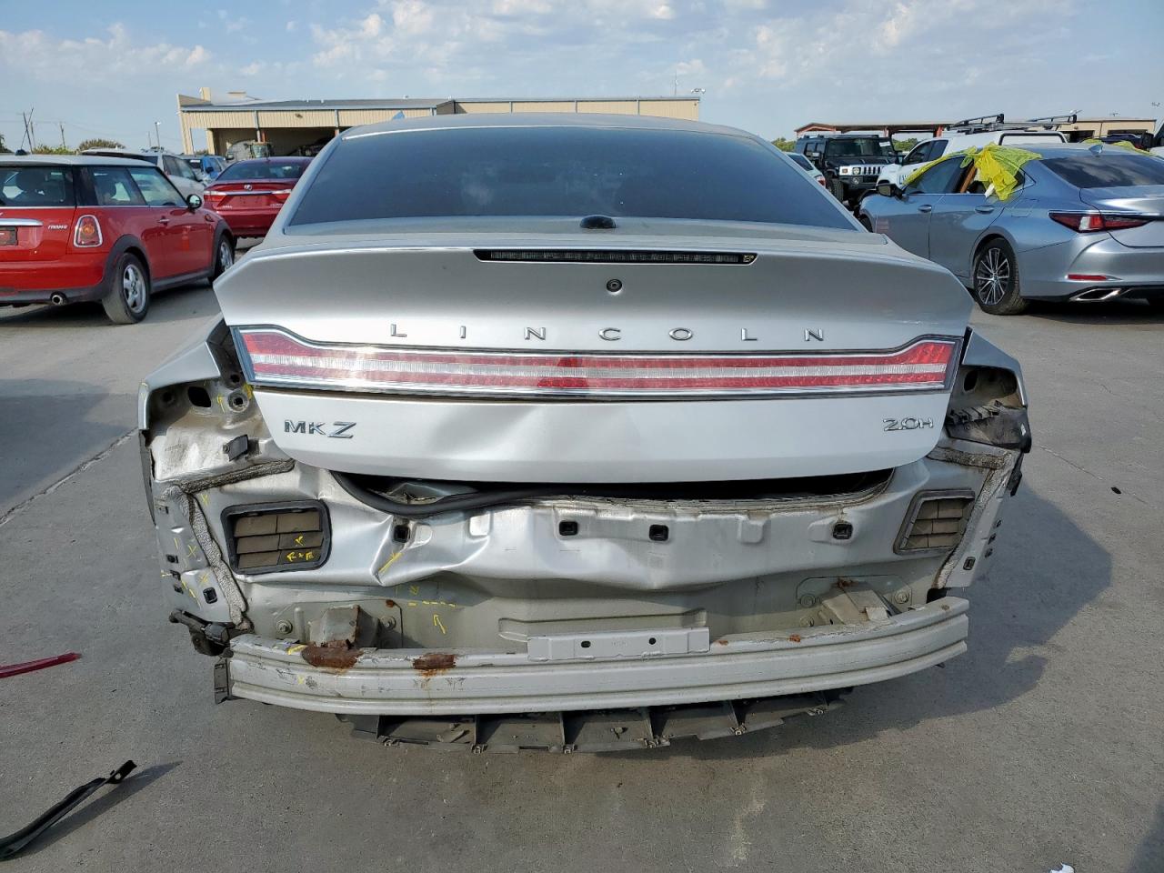 2016 Lincoln Mkz Hybrid VIN: 3LN6L2LU4GR602241 Lot: 71045655