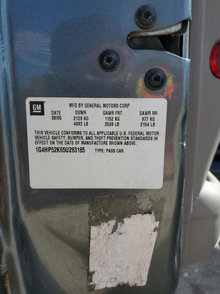 2005 Buick Lesabre Custom VIN: 1G4HP52K65U283185 Lot: 83849365