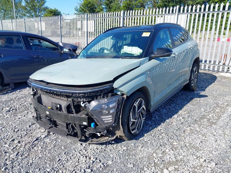 2024 HYUNDAI KONA N LINE S HEV S-A  for sale at Copart BELFAST