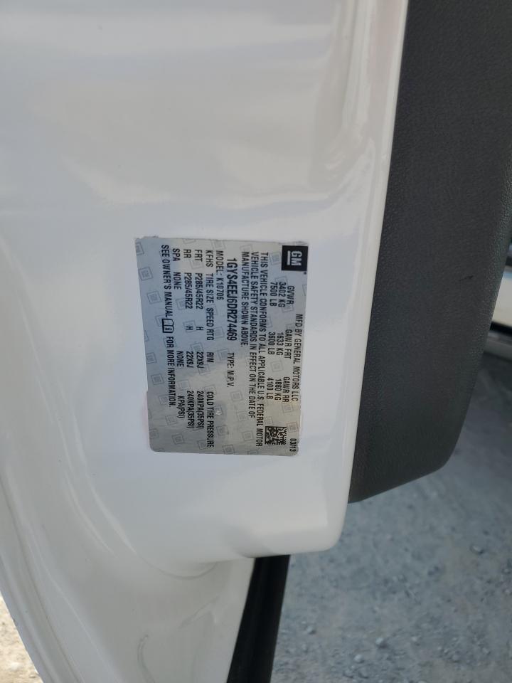 2013 Cadillac Escalade Hybrid VIN: 1GYS4EEJ6DR274469 Lot: 80145435