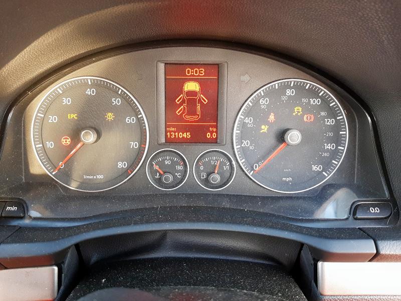 2008 VOLKSWAGEN GOLF 1.6 MATCH FSI 5DR