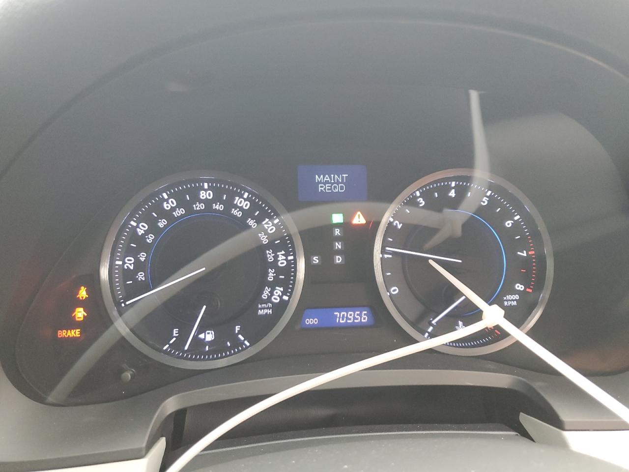 2013 Lexus Is 250 VIN: JTHBF5C2XD5186865 Lot: 80885065