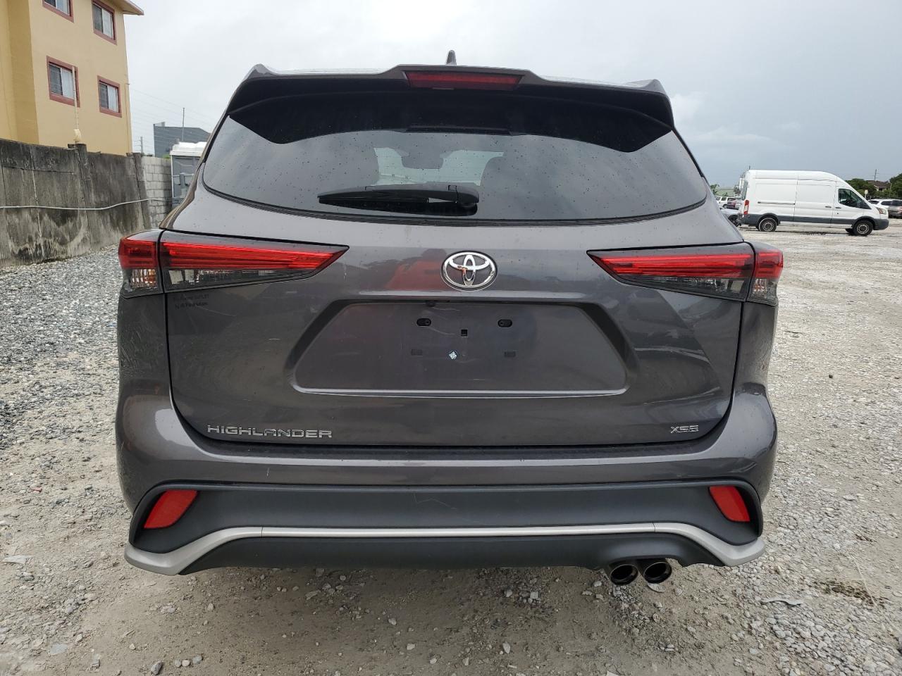 2022 Toyota Highlander Xse VIN: 5TDLZRAH2NS142298 Lot: 81180595