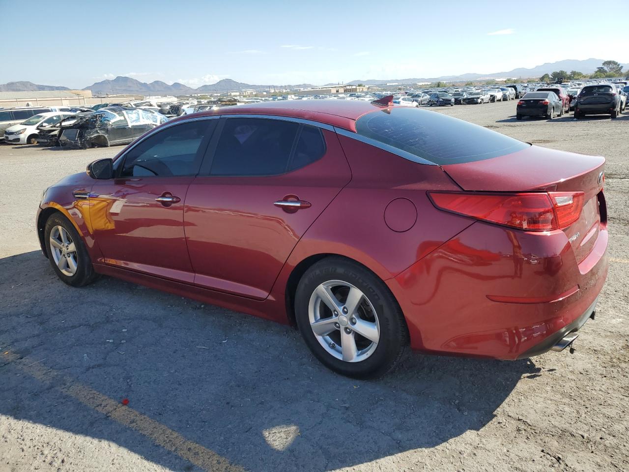 2014 Kia Optima Lx VIN: 5XXGM4A77EG318287 Lot: 84801845