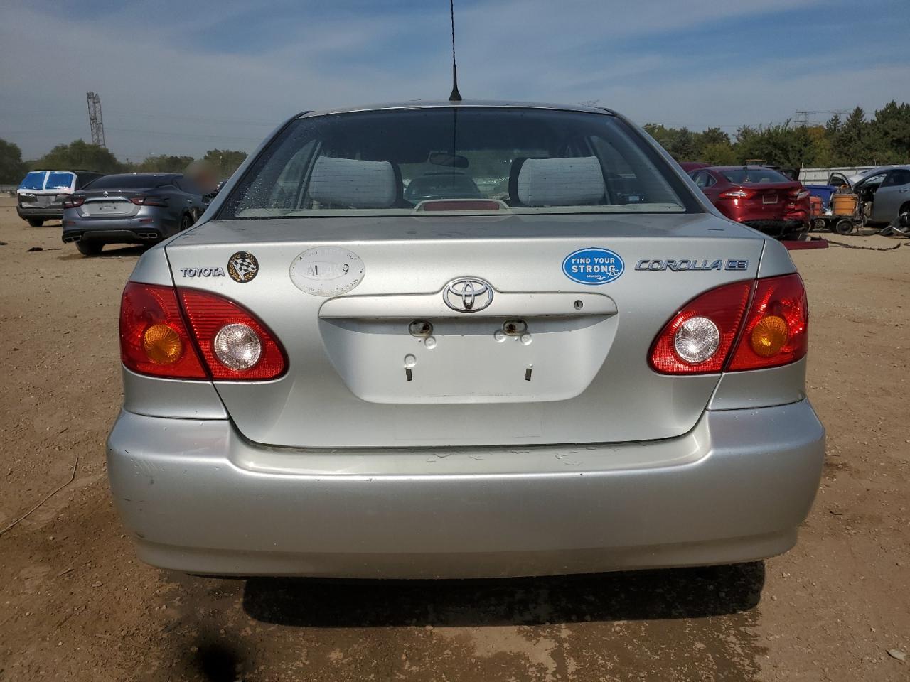 2003 Toyota Corolla Ce VIN: JTDBR32E732012227 Lot: 80644055
