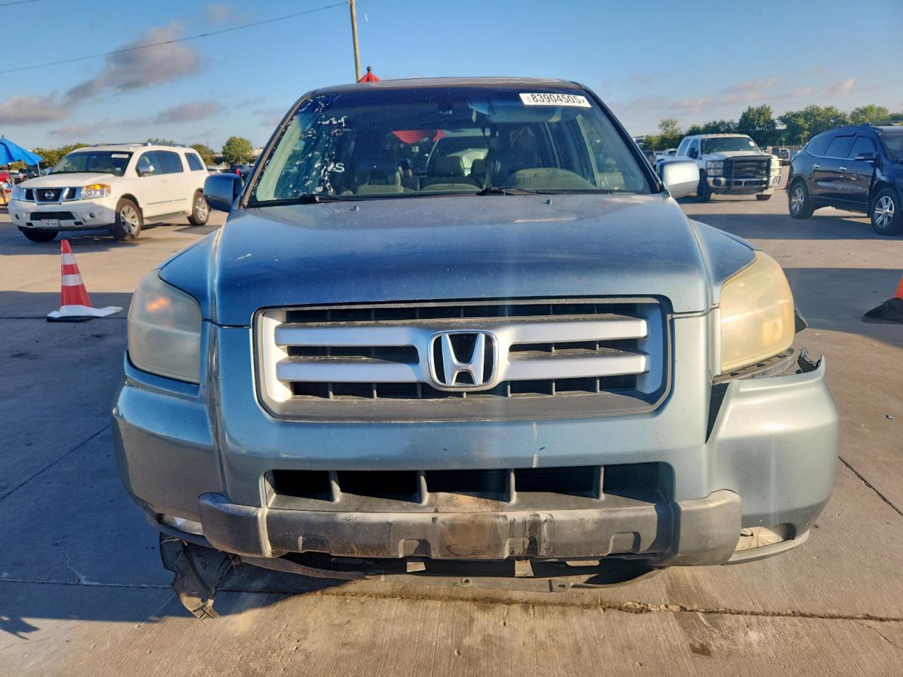 2006 Honda Pilot Ex VIN: 5FNYF28506B004038 Lot: 83904505