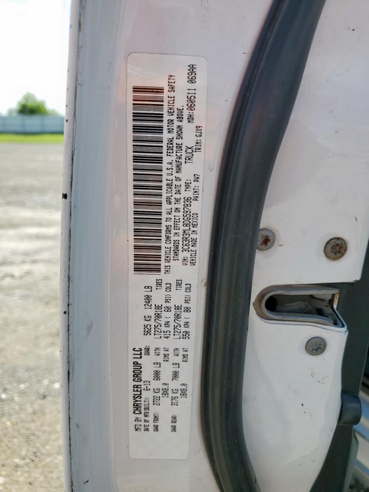 2013 Ram 3500 Laramie VIN: 3C63R3ML8DG597836 Lot: 81494705
