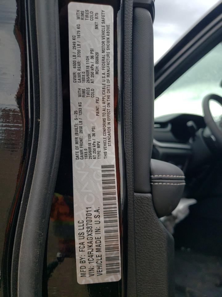 2025 Jeep Grand Cherokee L Laredo VIN: 1C4RJKAGXS8707011 Lot: 70891125