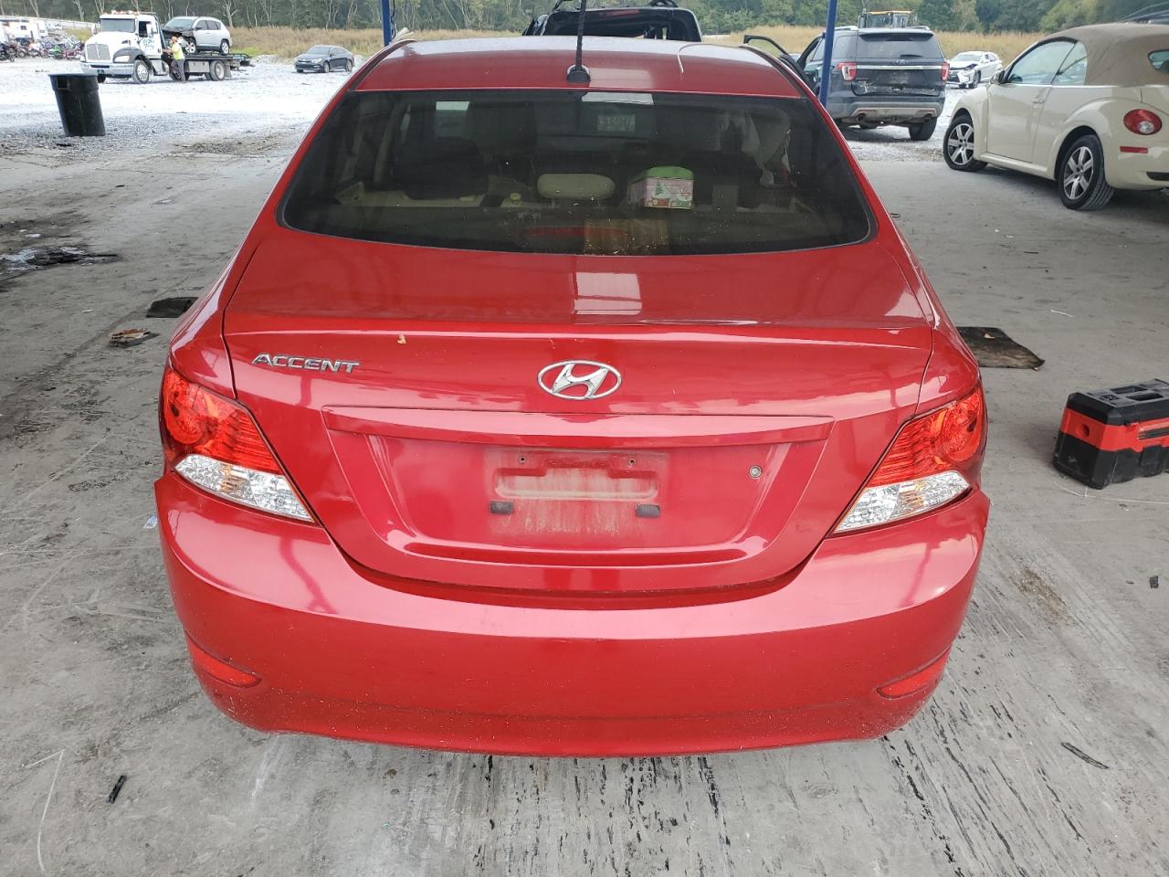 2014 Hyundai Accent Gls VIN: KMHCT4AE8EU739313 Lot: 80833075