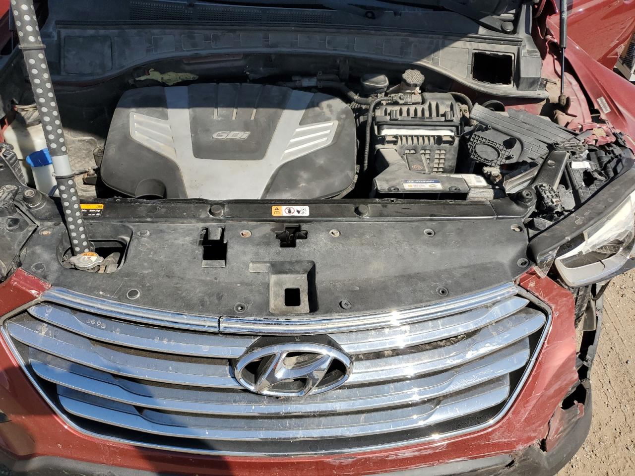 2015 Hyundai Santa Fe Gls VIN: KM8SMDHFXFU094740 Lot: 81831745