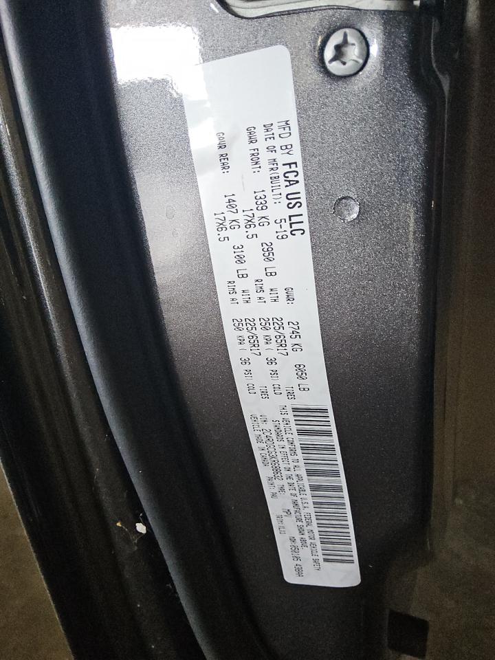 2019 Dodge Grand Caravan Sxt VIN: 2C4RDGCG3KR688632 Lot: 82140895