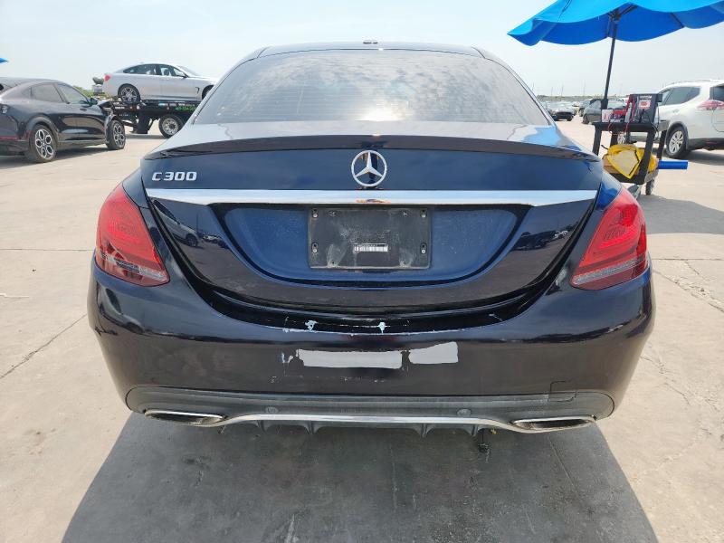  MERCEDES-BENZ C-CLASS 2021 Granatowy