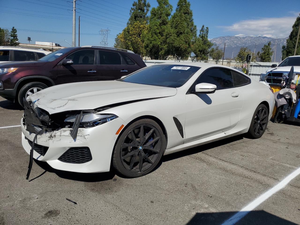 BMW M8 2019. Lot# 71511885. VIN WBABC4C55KBU96755. Photo 1