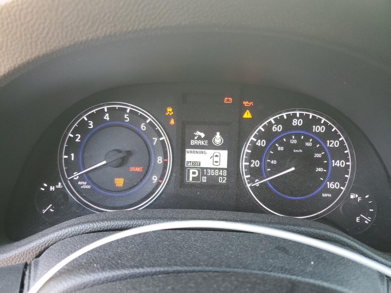 2013 Infiniti G37 VIN: JN1CV6AR8DM352212 Lot: 81002535