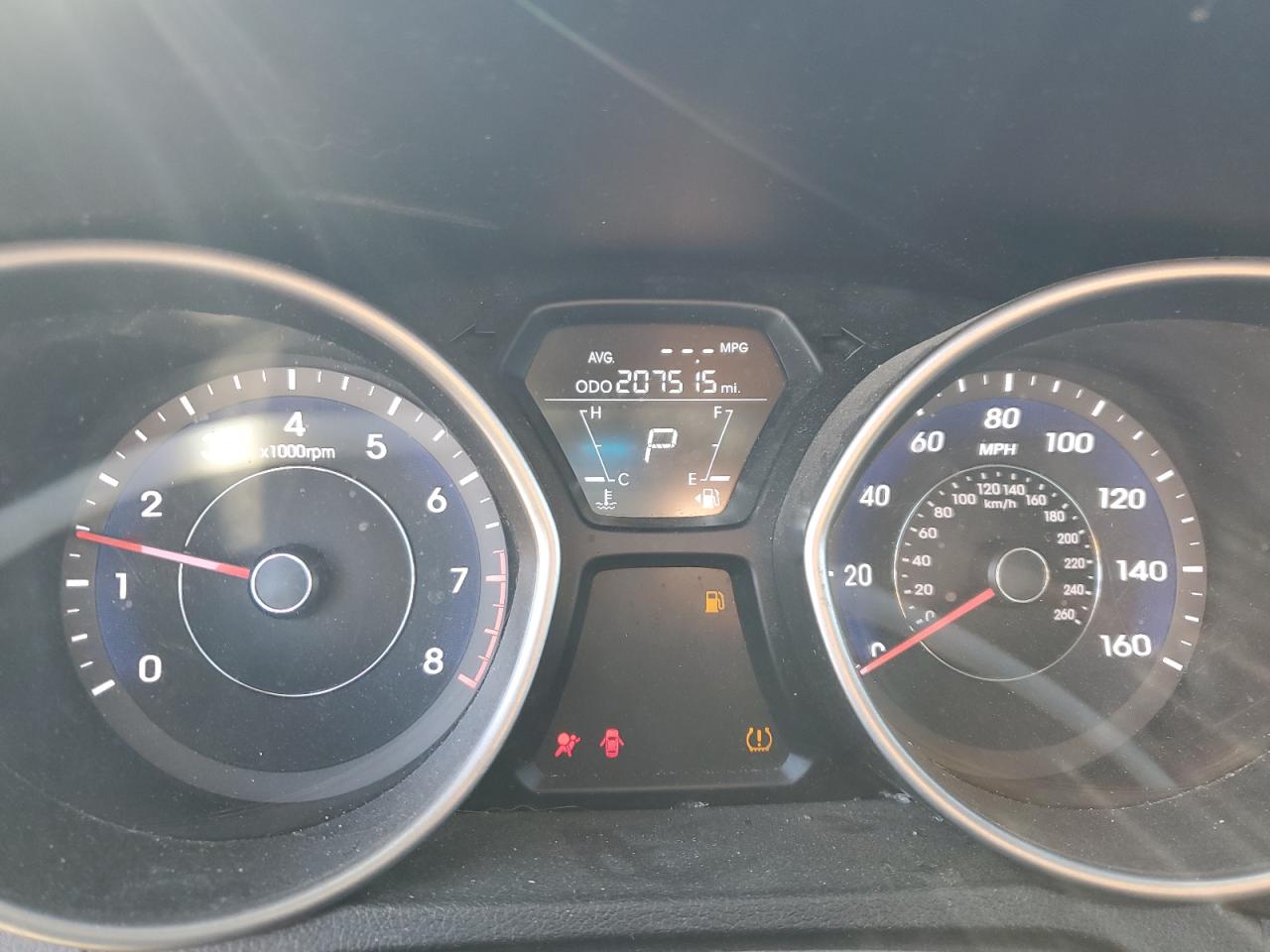 2012 Hyundai Elantra Gls VIN: 5NPDH4AEXCH097193 Lot: 81739795