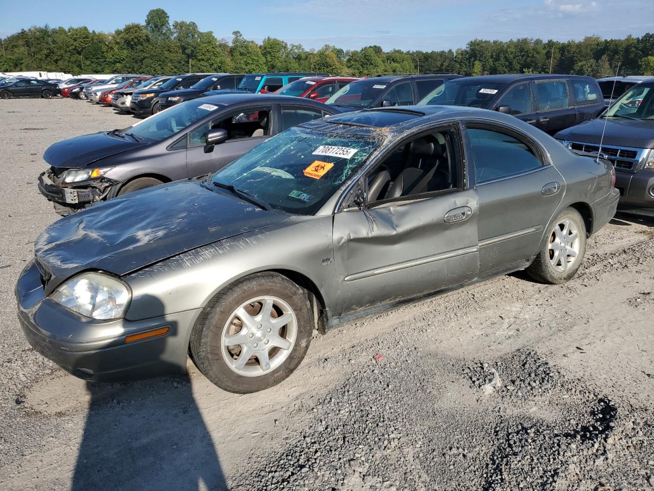 2003 Mercury Sable Ls Premium grey null gas 1MEFM55SX3G611251 photo #1