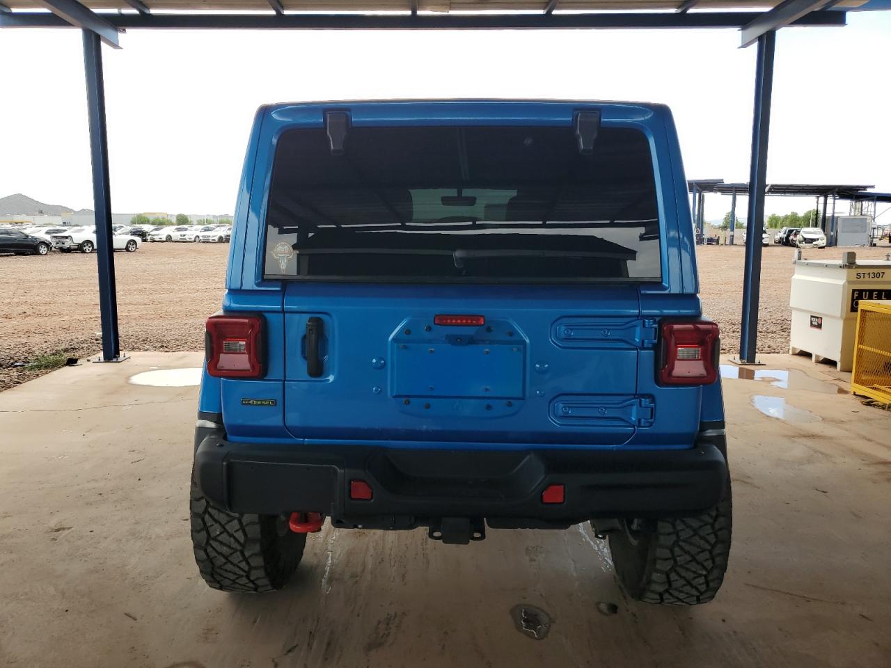 2022 Jeep Wrangler Unlimited Rubicon VIN: 1C4JJXFM0NW121524 Lot: 81480345