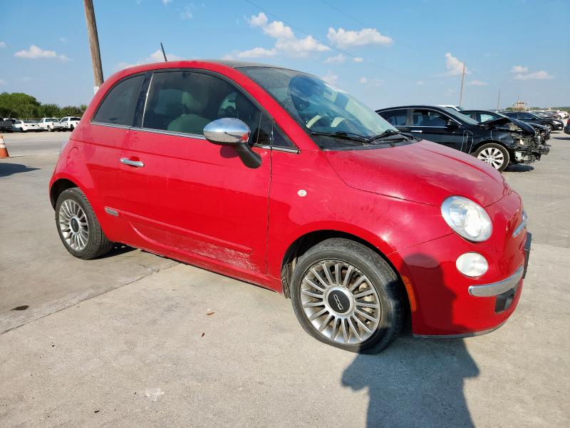  FIAT 500 2013 Czerwony
