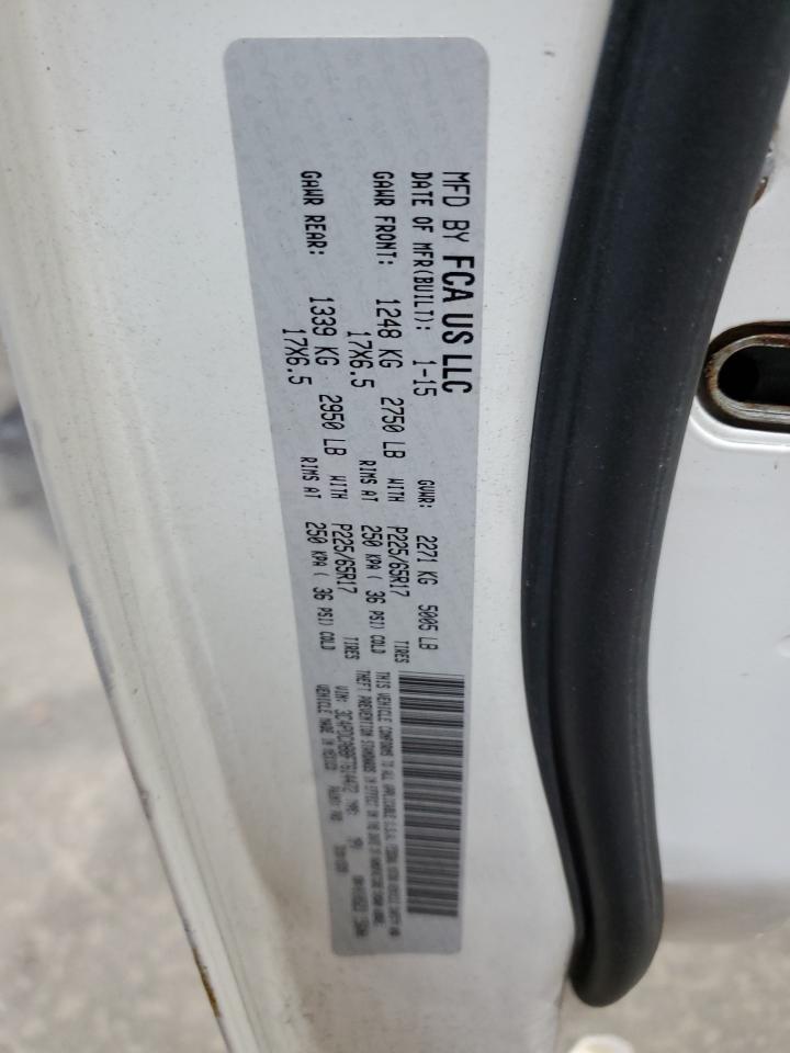 2015 Dodge Journey Se VIN: 3C4PDCAB8FT614472 Lot: 71176615