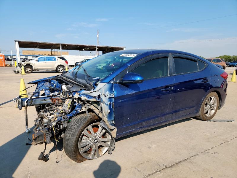  HYUNDAI ELANTRA 2018 Синий