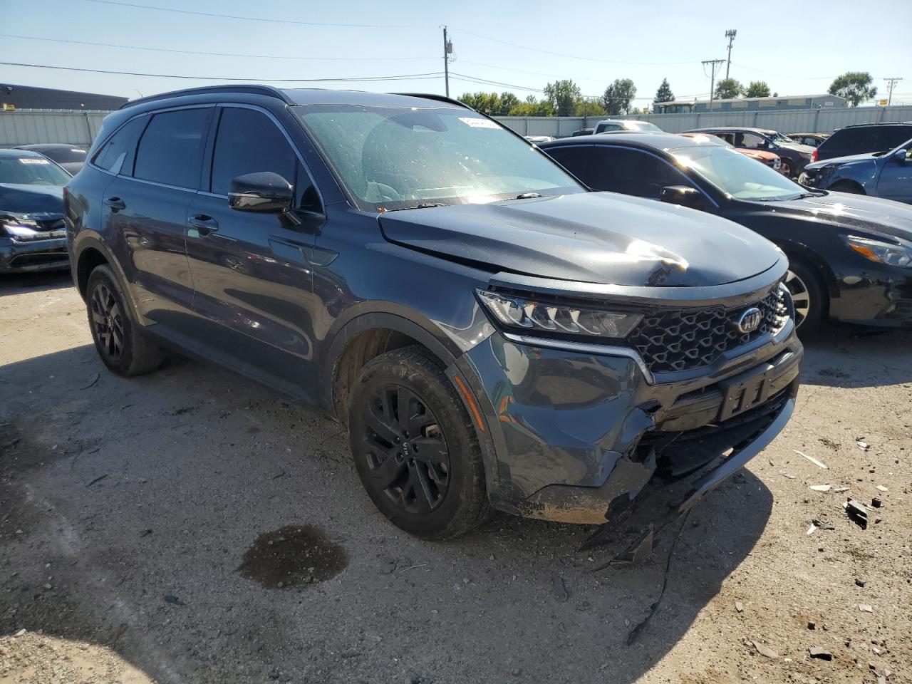 2021 Kia Sorento S VIN: 5XYRLDLC3MG030671 Lot: 84414705